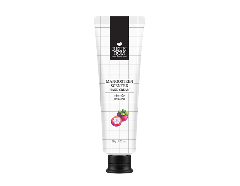 Натуральный питательный крем для рук из Тайланда Мангостин Reunrom Mamgosteen Scented Hand Cream купить в Москве и Московской области. handmangosteen