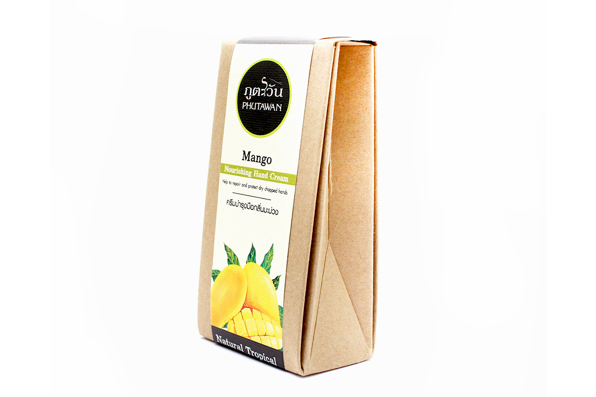 Натуральный Тайский крем для рук манго Phutawan Hand Cream Mango купить в Москве и Московской области